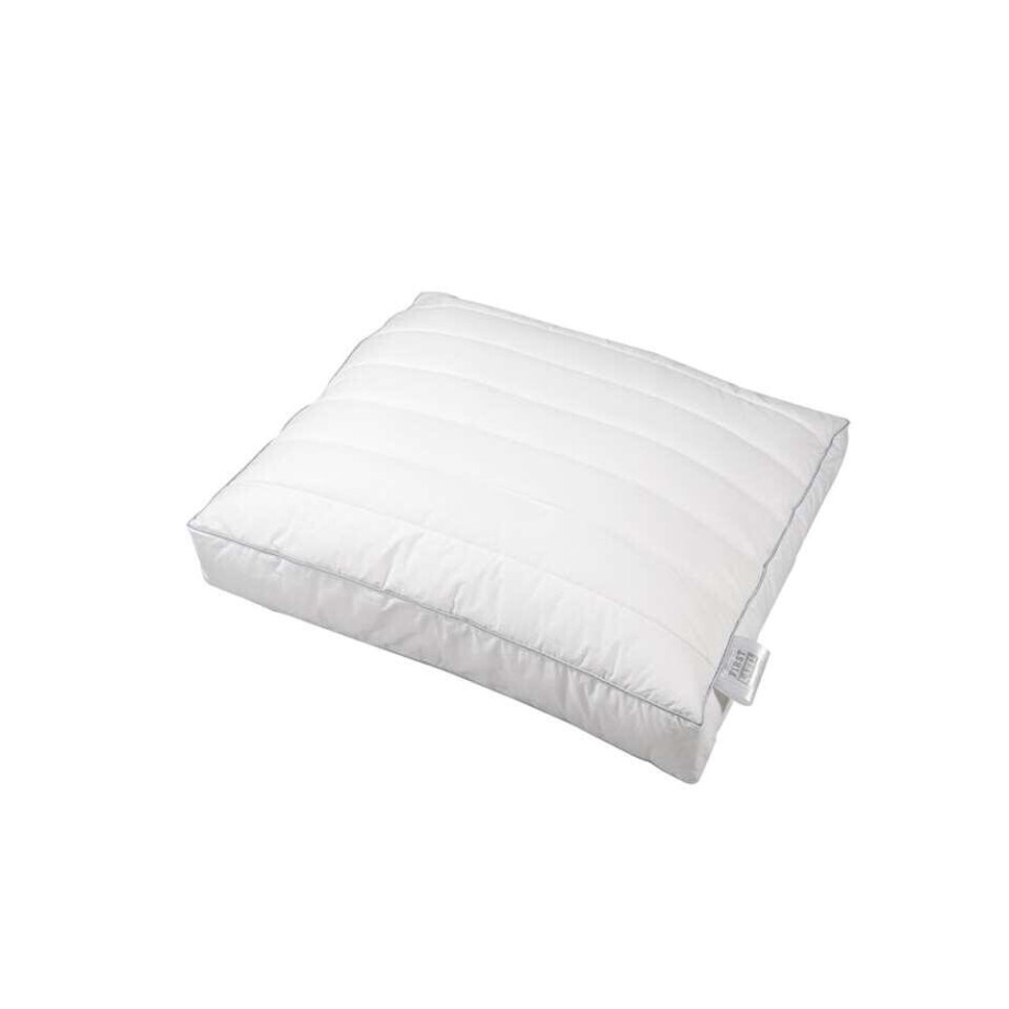 Leen Bakker - Polydaun Hoofdkussen First Boxer 900 Gram - 60x50 Cm - Synthetisch - Wit Leen Bakker - Polydaun Hoofdkussen First Boxer 900 Gram - 60x50 Cm - Synthetisch - Wit afbeelding 1