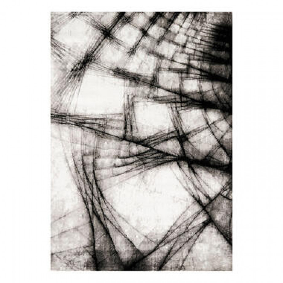 Floorita vloerkleed Broadway - grijs - 160x230 cm - Leen Bakker afbeelding 1