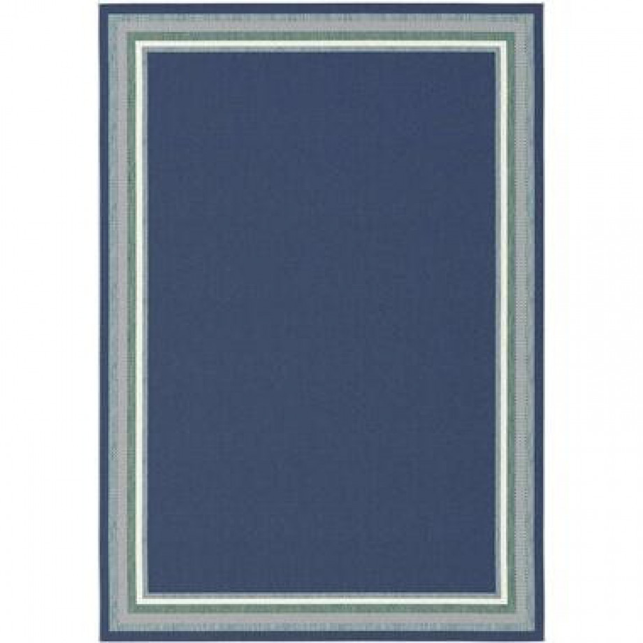 Vloerkleed Margate - blauw - 120x170 cm - Leen Bakker afbeelding 1