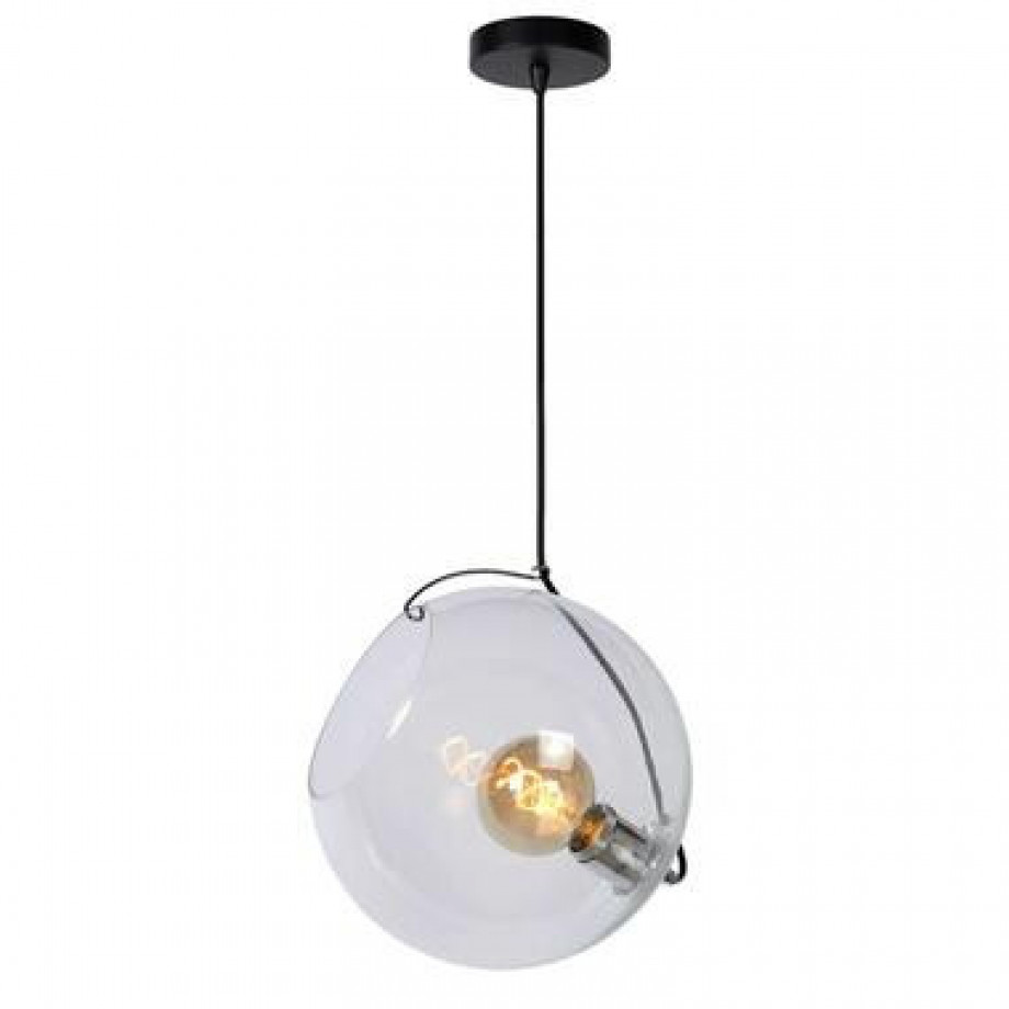 Lucide hanglamp Jazzlynn - transparant - 30 cm - Leen Bakker afbeelding 1