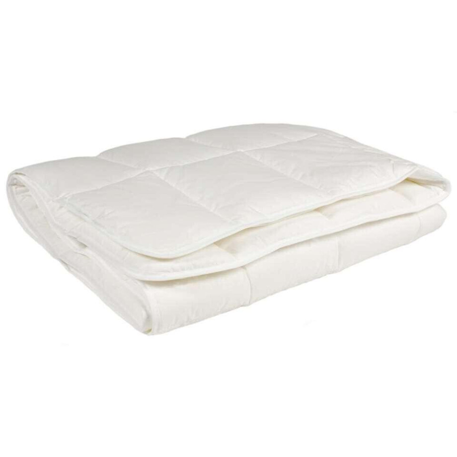 Leen Bakker - Polydaun Dekbed Guusje - Warm - 140x200 Cm - Katoen/Synthetisch - Wit Leen Bakker - Polydaun Dekbed Guusje - Warm - 140x200 Cm - Katoen/Synthetisch - Wit afbeelding 1