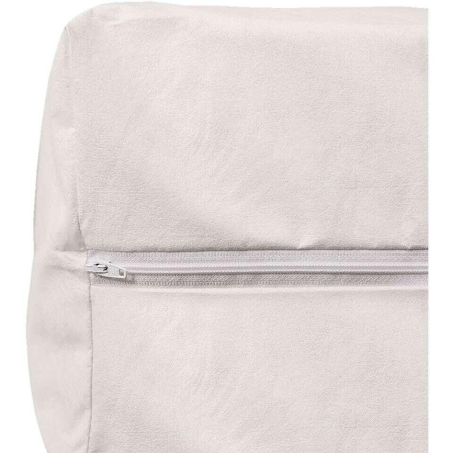 Leen Bakker - Polydaun Matrashoes Evolon Anti Allergie - 90x200 Cm - Polyester - Crème afbeelding 1