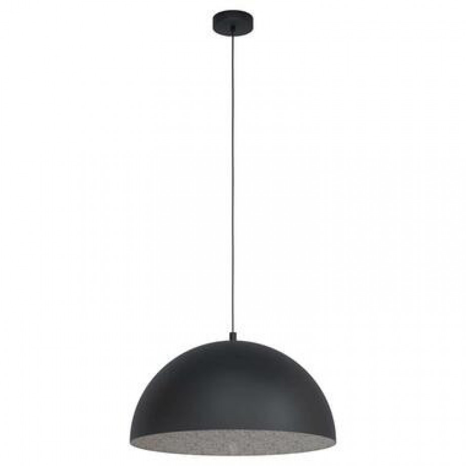 EGLO hanglamp Gaetano - zwart/grijs - 53 cm - Leen Bakker afbeelding 1