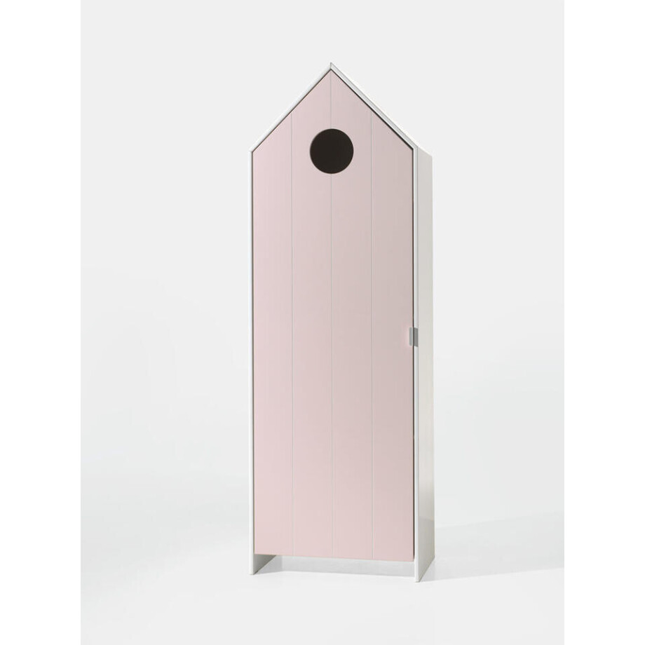 25% korting - Leen Bakker - Vipack Kledingkast Casimi 1 Deurs - 171,5x57,6x37 Cm - MDF - Roze 25% korting - Leen Bakker - Vipack Kledingkast Casimi 1 Deurs - 171,5x57,6x37 Cm - MDF - Roze afbeelding 1