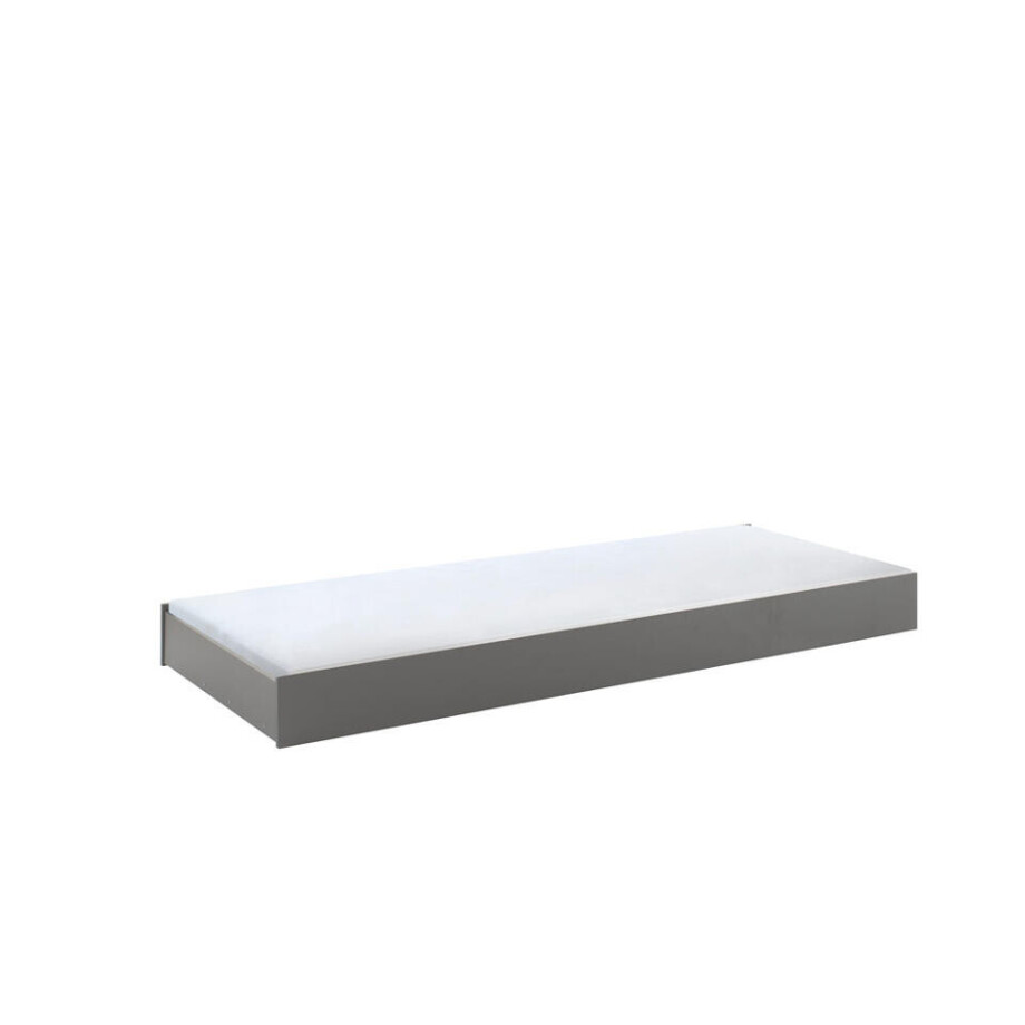 Leen Bakker - Vipack Bedlade/rolbed London - Antraciet - 17,8x93,8x198 Cm - Melamine - Grijs Leen Bakker - Vipack Bedlade/rolbed London - Antraciet - 17,8x93,8x198 Cm - Melamine - Grijs afbeelding 1