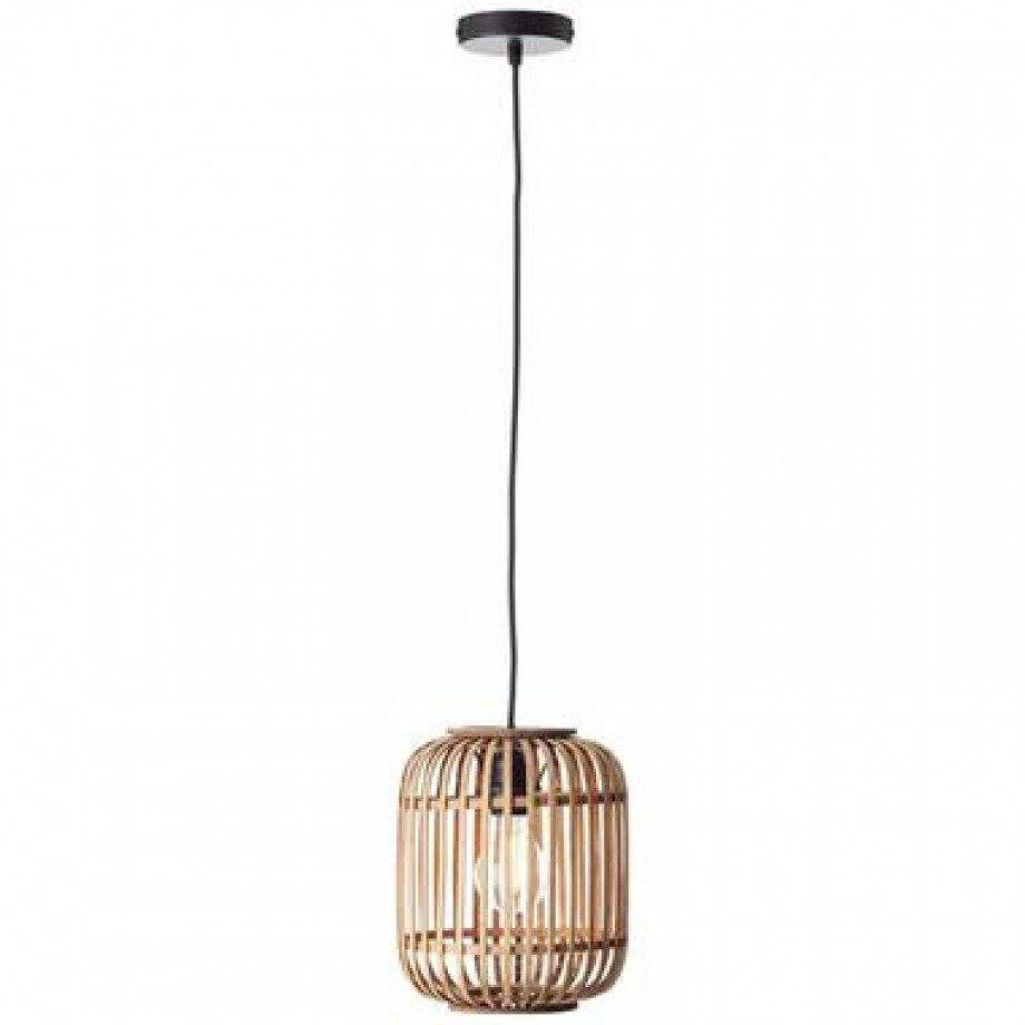 Brilliant hanglamp Woodrow - hout - 21 cm - Leen Bakker afbeelding 1
