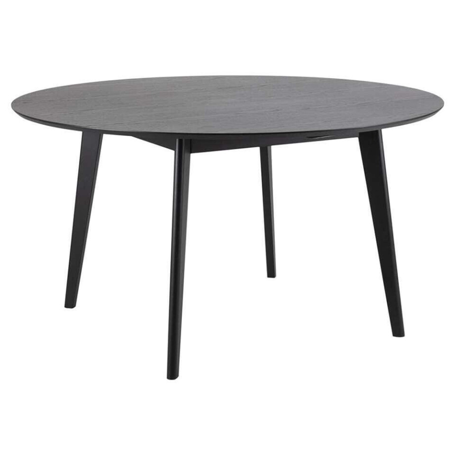 Leen Bakker - Eetkamertafel Roxy - 76x140 Cm - MDF - Zwart Leen Bakker - Eetkamertafel Roxy - 76x140 Cm - MDF - Zwart afbeelding 1