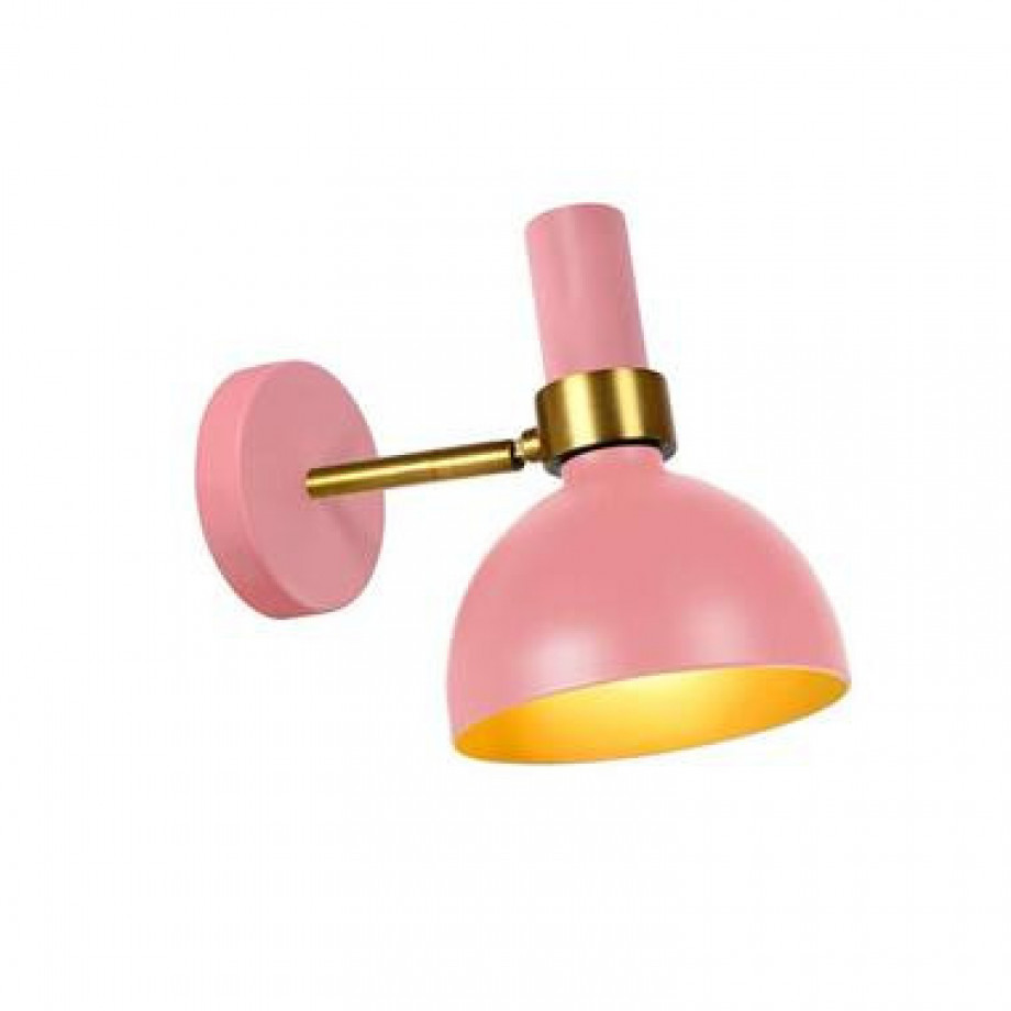 Lucide wandlamp Novan - roze - Leen Bakker afbeelding 1