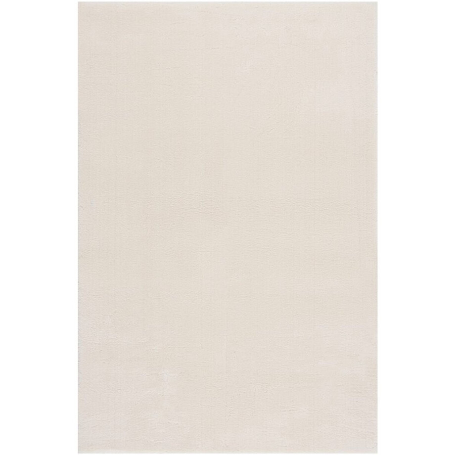 vidaXL - Vloerkleed - shaggy - crèmewit - 240x340 - cm - polyester vidaXL - Vloerkleed - shaggy - crèmewit - 240x340 - cm - polyester afbeelding 1