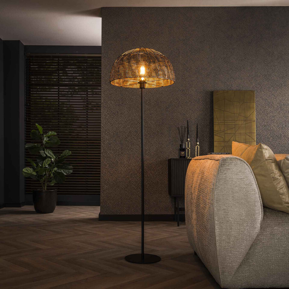 LifestyleFurn Vloerlamp 'Stefen' 164cm hoog afbeelding 1