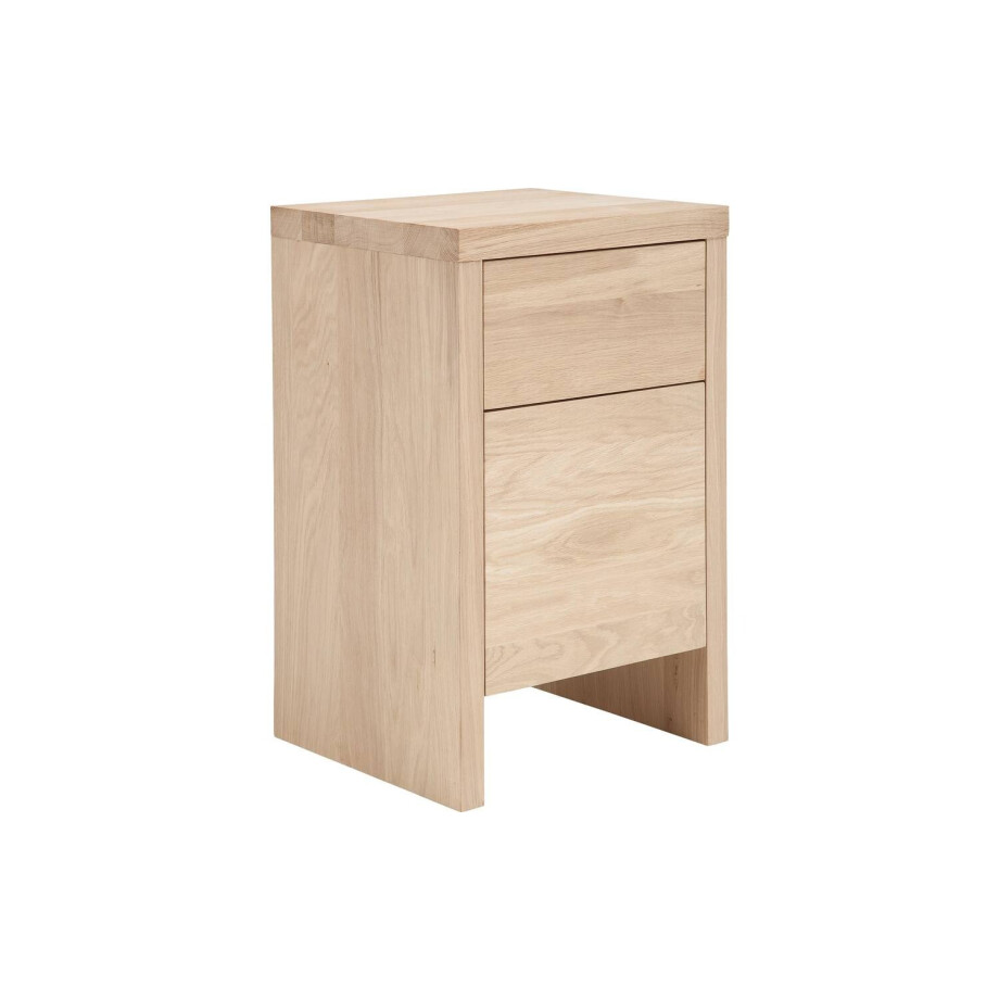 Goossens Nachtkastje Edition, Nachtkastje met deur rechts en 1 lade Goossens Nachtkastje Edition, Nachtkastje met deur rechts en 1 lade afbeelding 1