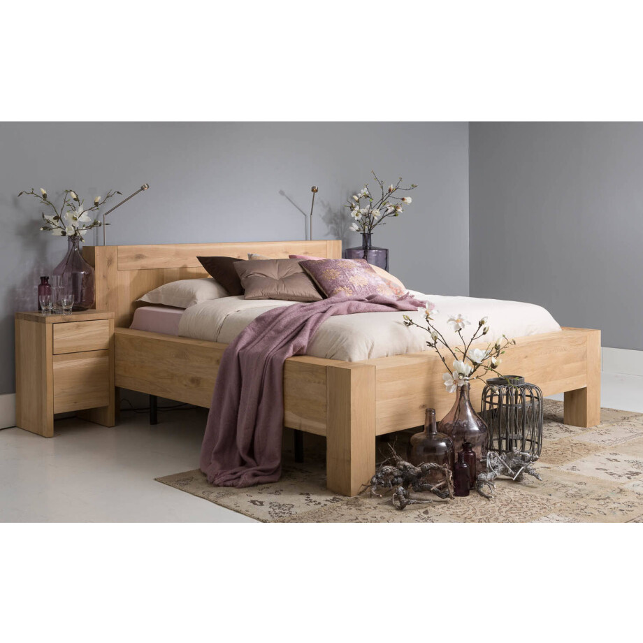 Goossens Excellent Bedframe Duo, 160 x 200 cm hoog afbeelding 1