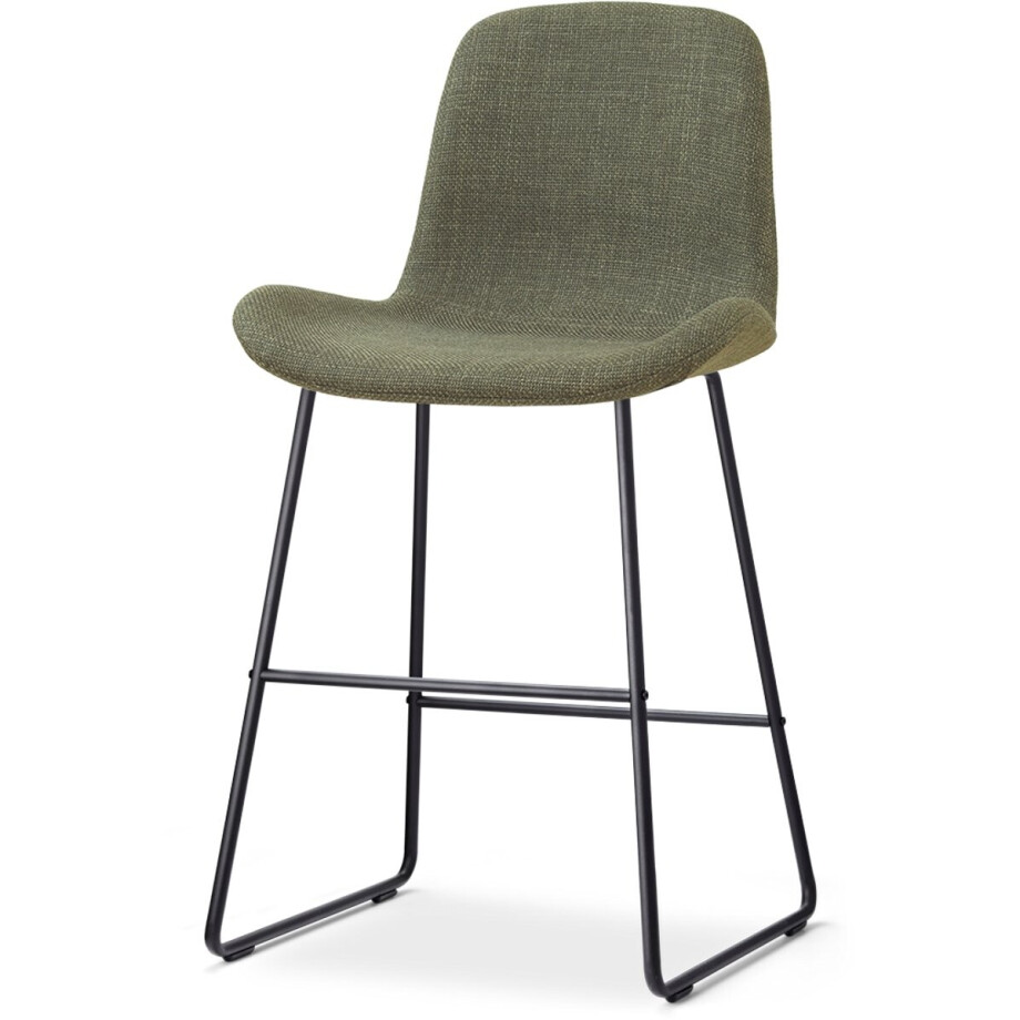 Nolon Nino-Fé barkruk forestgroen - zwart onderstel - 65 cm afbeelding 1