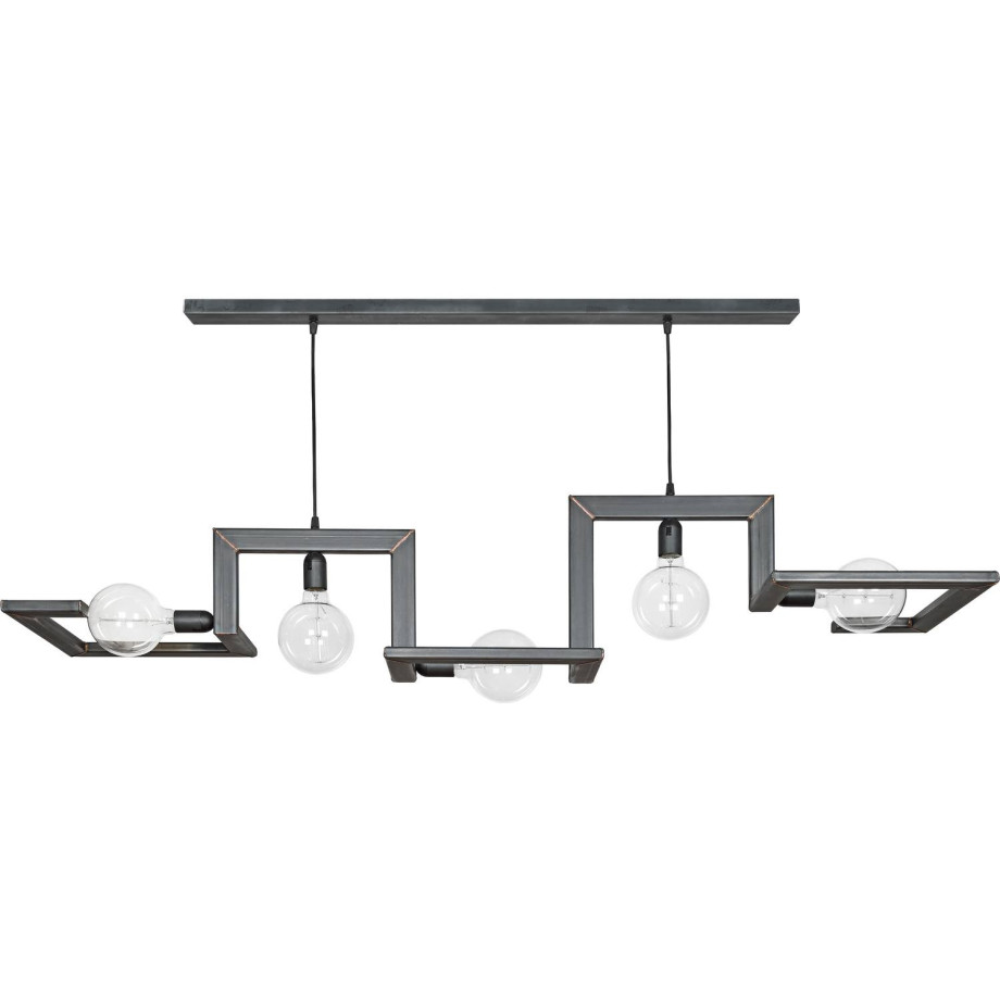 Goossens Hanglamp Anouk, Hanglamp met 5 lichtpunten exclusief lichtbron afbeelding 1