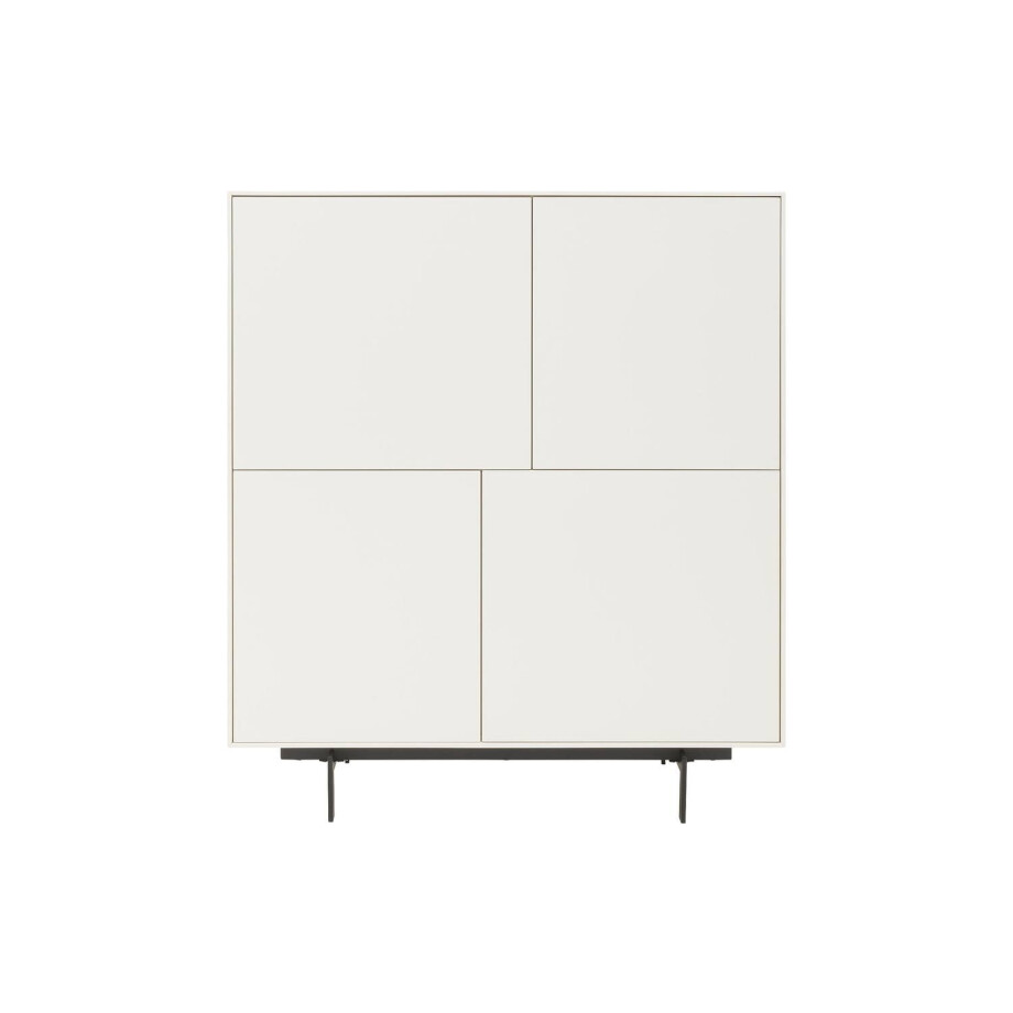 Goossens Basic Opbergkast Verona, 4 deuren Goossens Basic Opbergkast Verona, 4 deuren afbeelding 1