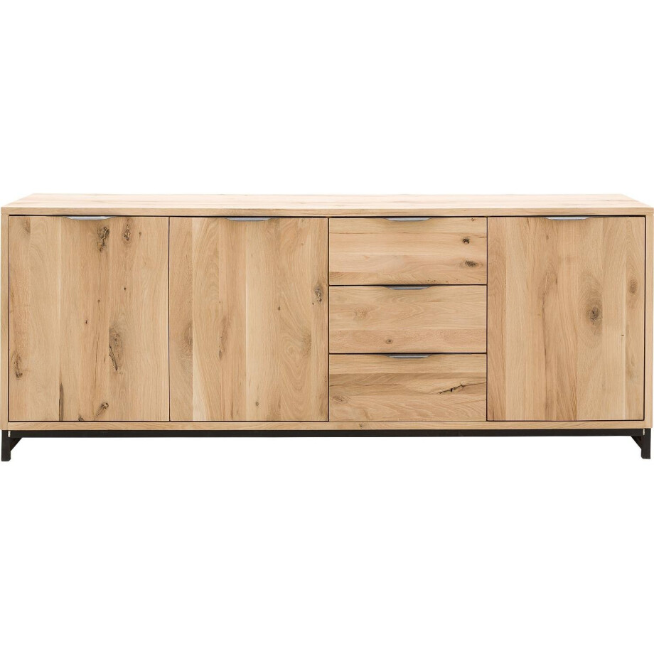 Goossens Dressoir Max, 3 deuren 3 laden Goossens Dressoir Max, 3 deuren 3 laden afbeelding 1