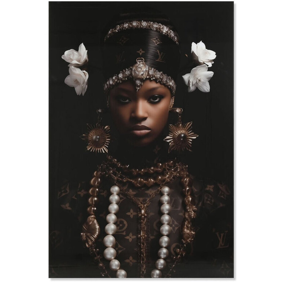 Schilderij Home ESPRIT Wit Zwart Bedrukt 100 x 4 x 150 cm afbeelding 1