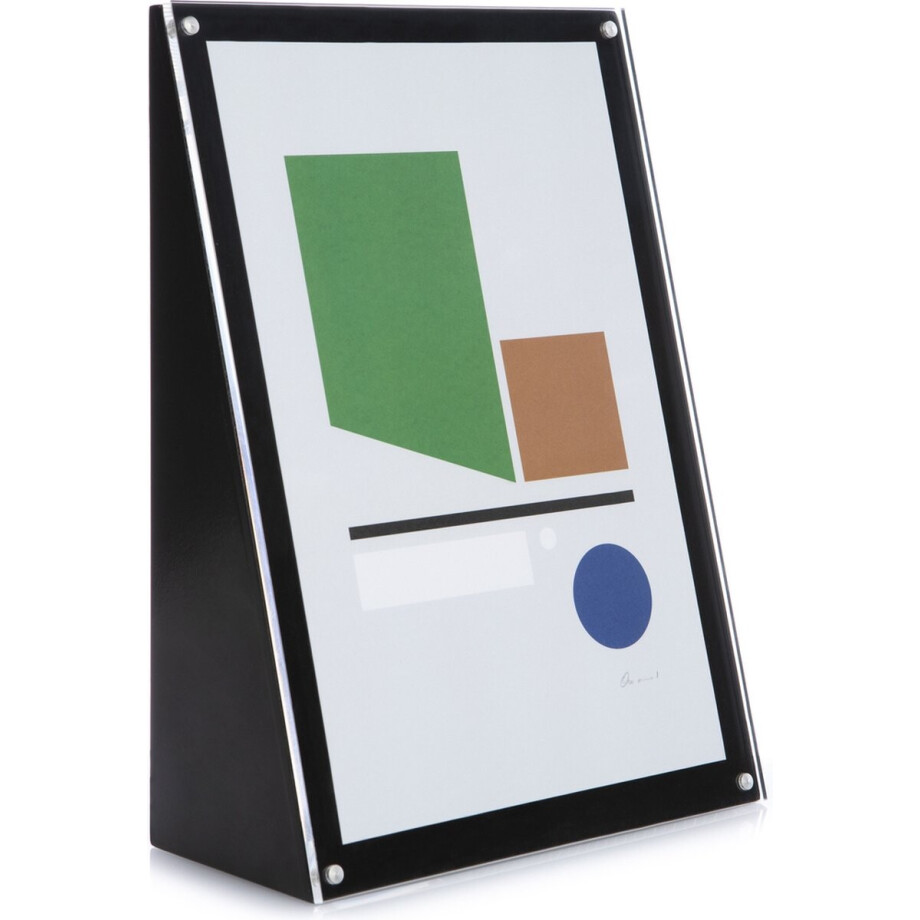 XLBoom Angolo Fotolijst - in Hout - Zwart - Fotoformaat 30 x 21 cm XLBoom Angolo Fotolijst - in Hout - Zwart - Fotoformaat 30 x 21 cm afbeelding 1