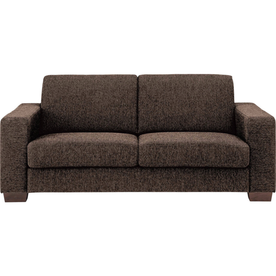 Goossens Bank N-joy Divana bruin, stof, 3-zits, stijlvol landelijk Goossens Bank N-joy Divana bruin, stof, 3-zits, stijlvol landelijk afbeelding 1