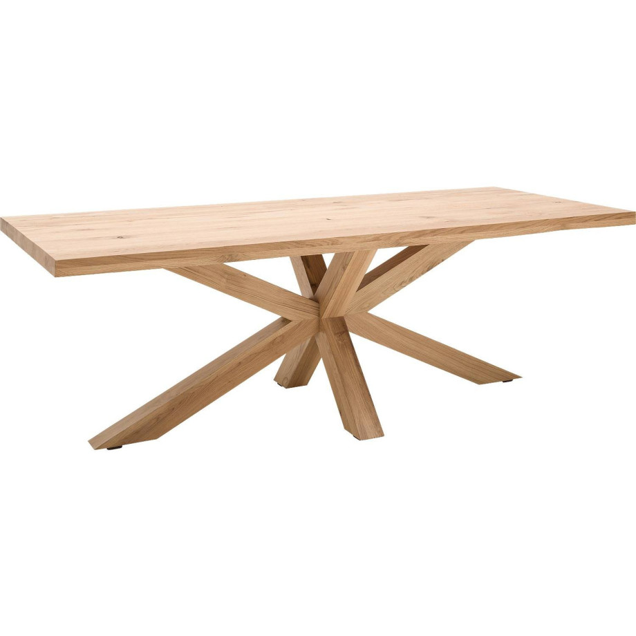 Goossens Eettafel Blade, Strak blad 180 x 90 cm 6 cm dik afbeelding 1