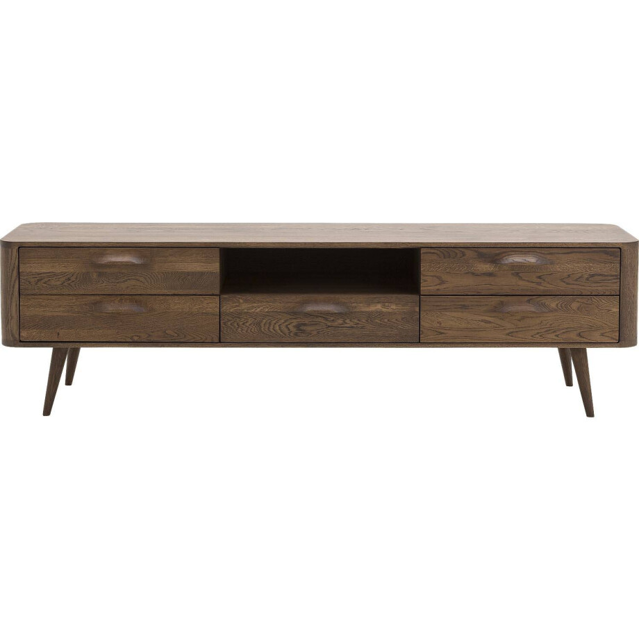 Goossens Tv Meubel Bjarte, 5 laden 1 open vak 180 cm breed Goossens Tv Meubel Bjarte, 5 laden 1 open vak 180 cm breed afbeelding 1