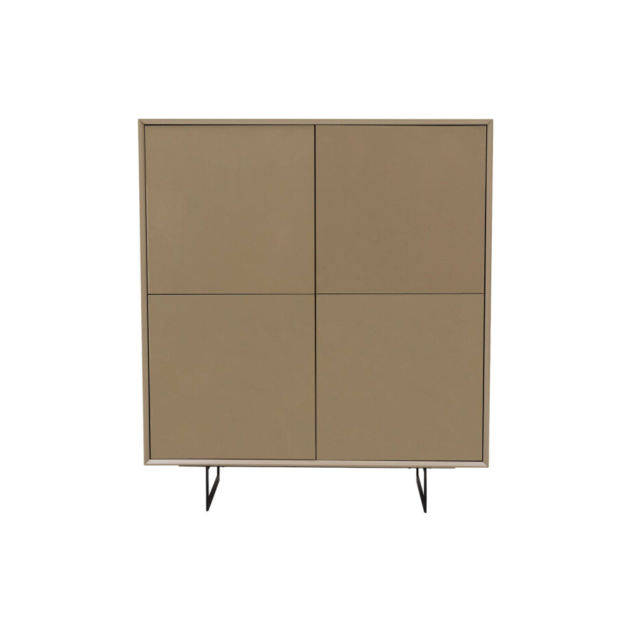 Goossens Basic Opbergkast Vienna, 4 deuren Goossens Basic Opbergkast Vienna, 4 deuren afbeelding 1