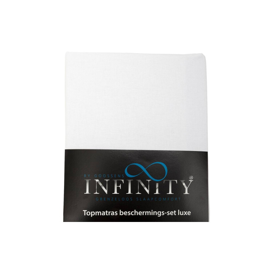 Goossens Boxspringbeschermingsset Infinity Bbs Luxe, (molton + hoeslaken) 180 x 210 cm afbeelding 1