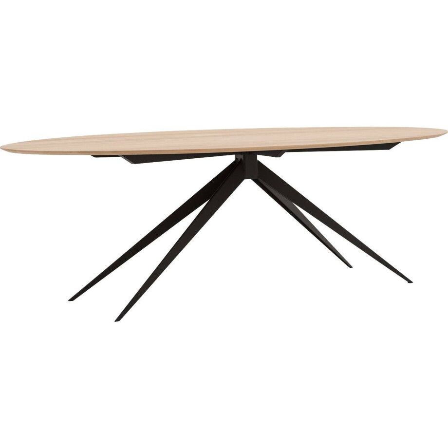 Goossens Excellent Eettafel Uniek, Ovaal 240 x 120 cm afbeelding 1