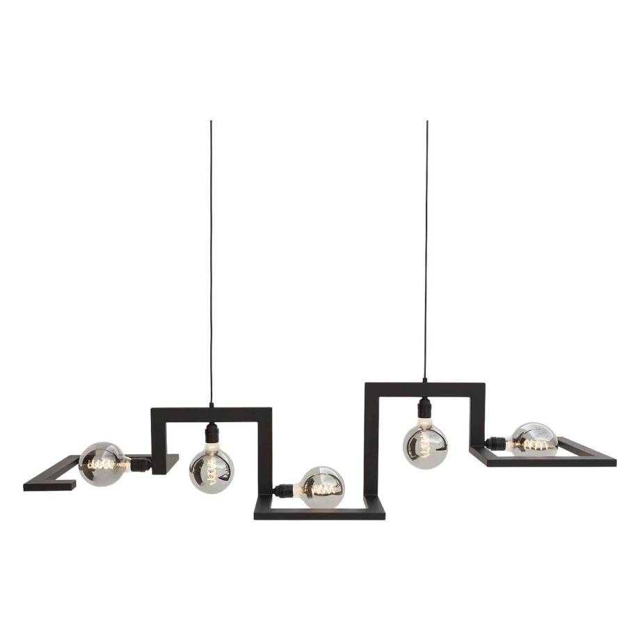 Goossens Hanglamp Anouk, Hanglamp met 5 lichtpunten exclusief lichtbron afbeelding 1