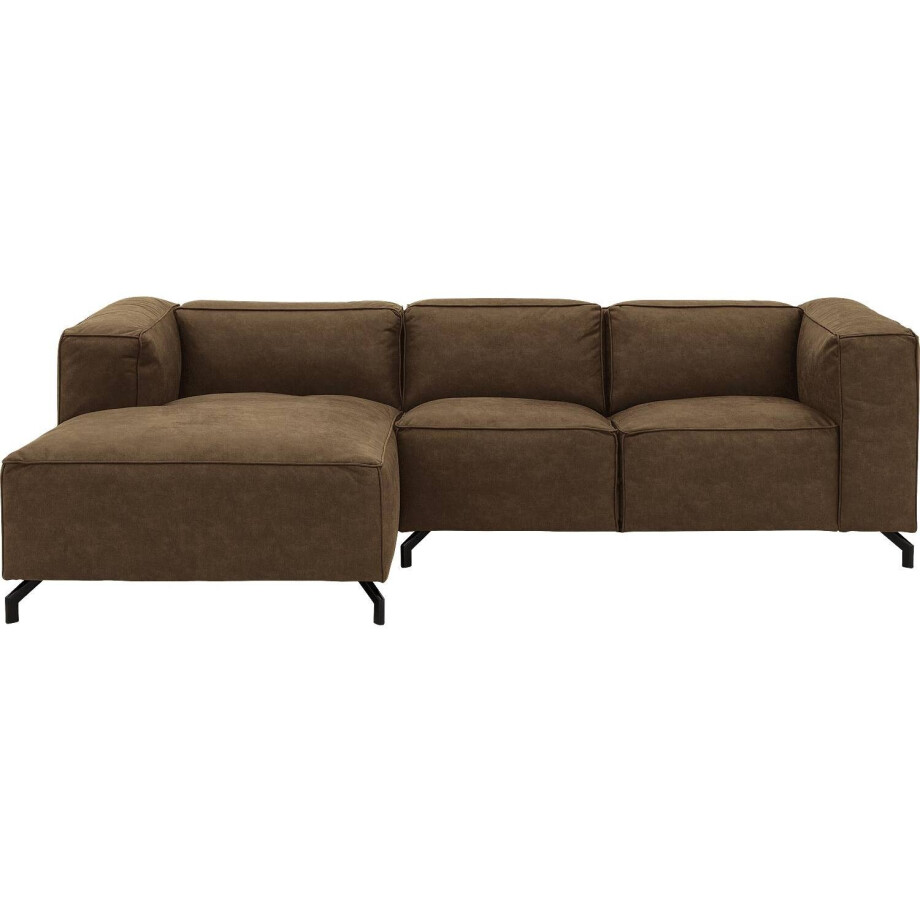 Goossens Bank Calvin groen, micro leer, 2-zits, modern design Goossens Bank Calvin groen, micro leer, 2-zits, modern design afbeelding 1