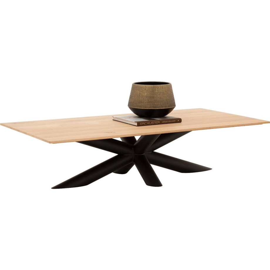 Goossens Excellent Salontafel Gs-1302 rechthoekig, hout eiken blank, elegant chic, 140 x 34 x 72 cm Goossens Excellent Salontafel Gs-1302 rechthoekig, hout eiken blank, elegant chic, 140 x 34 x 72 cm afbeelding 1