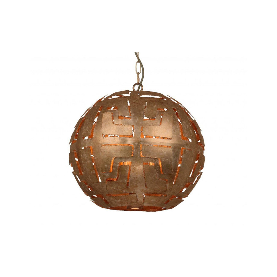 Goossens Excellent Hanglamp Cecile, Hanglamp bol met 6 lichtpunten + 1 led onderspot Goossens Excellent Hanglamp Cecile, Hanglamp bol met 6 lichtpunten + 1 led onderspot afbeelding 1