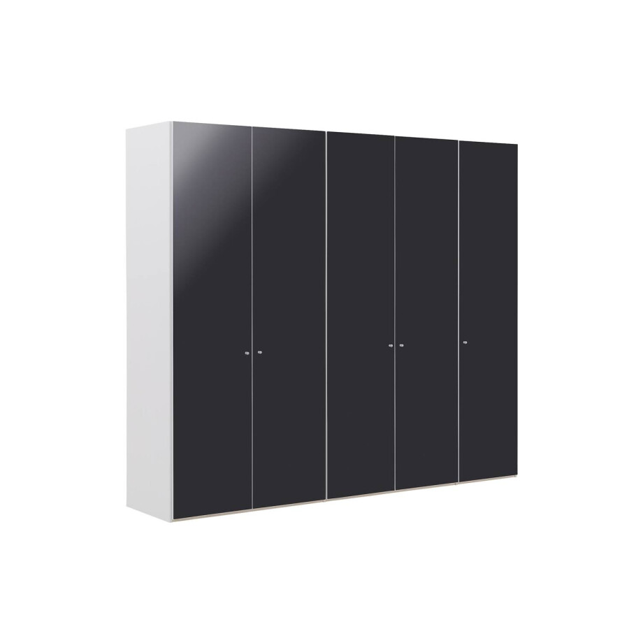 Goossens Kledingkast Easy Storage Ddk, Kledingkast 253 cm breed, 220 cm hoog, 5x draaideur Goossens Kledingkast Easy Storage Ddk, Kledingkast 253 cm breed, 220 cm hoog, 5x draaideur afbeelding 1