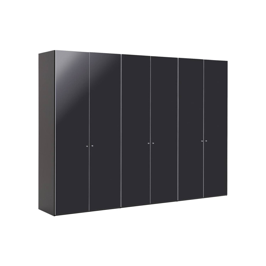 Goossens Kledingkast Easy Storage Ddk, Kledingkast 304 cm breed, 220 cm hoog, 6x draaideur Goossens Kledingkast Easy Storage Ddk, Kledingkast 304 cm breed, 220 cm hoog, 6x draaideur afbeelding 1