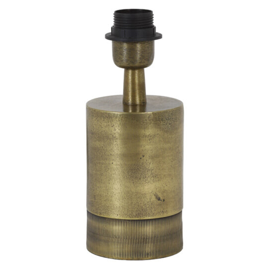 Light & Living Tafellamp 'Savi' 17cm, kleur Antiek Brons (excl. kap) Light & Living Tafellamp 'Savi' 17cm, kleur Antiek Brons (excl. kap) afbeelding