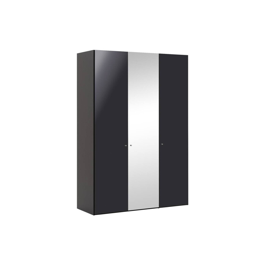 Goossens Kledingkast Easy Storage Ddk, Kledingkast 153 cm breed, 220 cm hoog, 2x draaideur en 1x spiegel draaideur midden Goossens Kledingkast Easy Storage Ddk, Kledingkast 153 cm breed, 220 cm hoog, 2x draaideur en 1x spiegel draaideur midden afbeelding 1