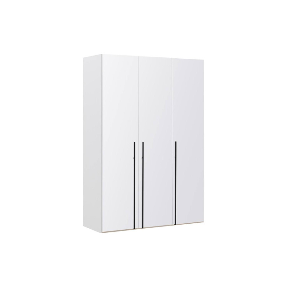 Goossens Kledingkast Easy Storage Ddk, Kledingkast 153 cm breed, 220 cm hoog, 3x glas draaideur Goossens Kledingkast Easy Storage Ddk, Kledingkast 153 cm breed, 220 cm hoog, 3x glas draaideur afbeelding 1