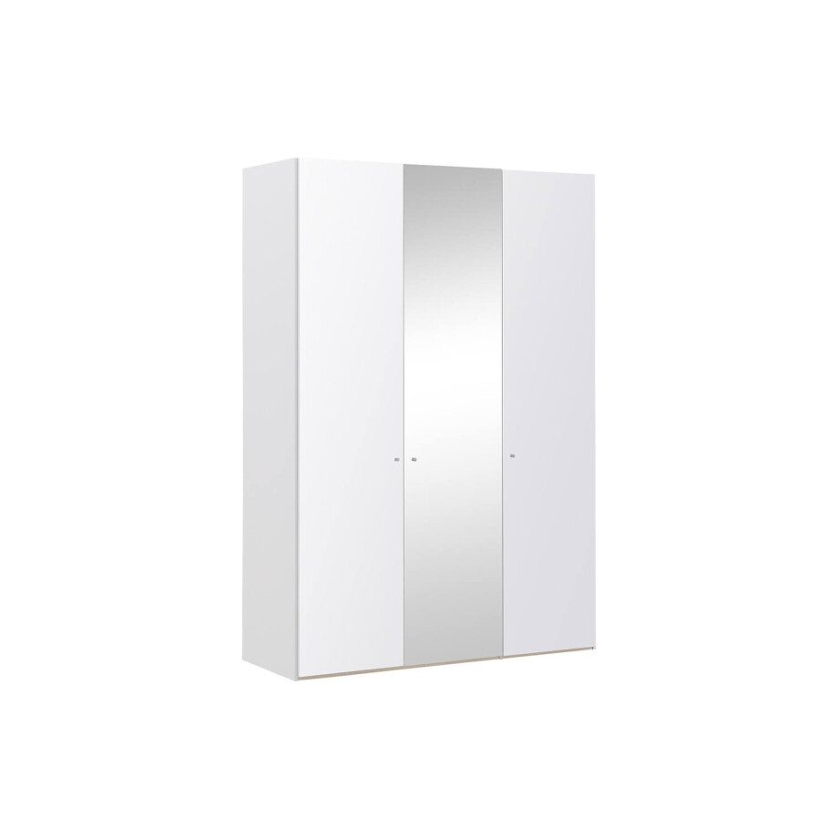 Goossens Kledingkast Easy Storage Ddk, Kledingkast 153 cm breed, 220 cm hoog, 2x glas draaideur en 1x spiegel draaideur midden Goossens Kledingkast Easy Storage Ddk, Kledingkast 153 cm breed, 220 cm hoog, 2x glas draaideur en 1x spiegel draaideur midden afbeelding 1