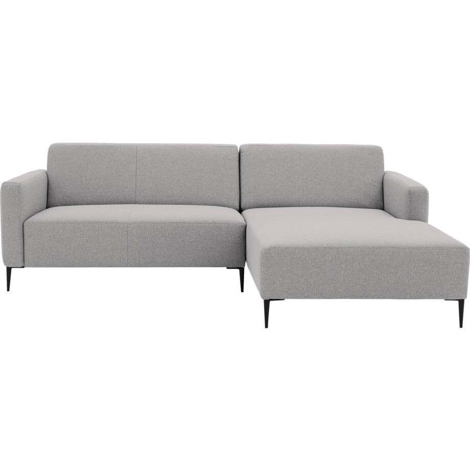 Goossens Bank Key West lichtgrijs, stof, 2-zits, modern design Goossens Bank Key West lichtgrijs, stof, 2-zits, modern design afbeelding 1