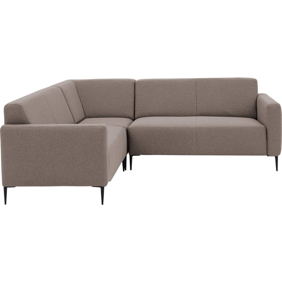 Goossens Bank Key West grijs, stof, 2-zits, modern design afbeelding 1