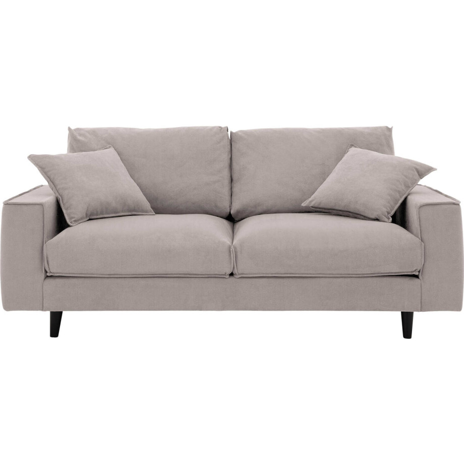 Goossens Bank Jonas beige, stof, 2,5-zits, urban industrieel Goossens Bank Jonas beige, stof, 2,5-zits, urban industrieel afbeelding 1