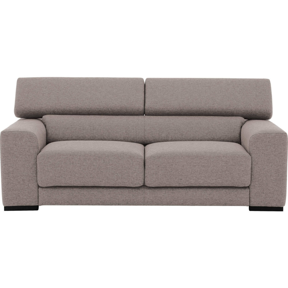 Goossens Bank Nora lichtgrijs, stof, 2,5-zits, stijlvol landelijk Goossens Bank Nora lichtgrijs, stof, 2,5-zits, stijlvol landelijk afbeelding 1