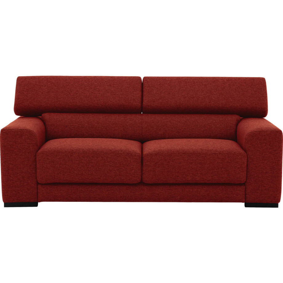 Goossens Bank Nora rood, stof, 2,5-zits, stijlvol landelijk Goossens Bank Nora rood, stof, 2,5-zits, stijlvol landelijk afbeelding 1