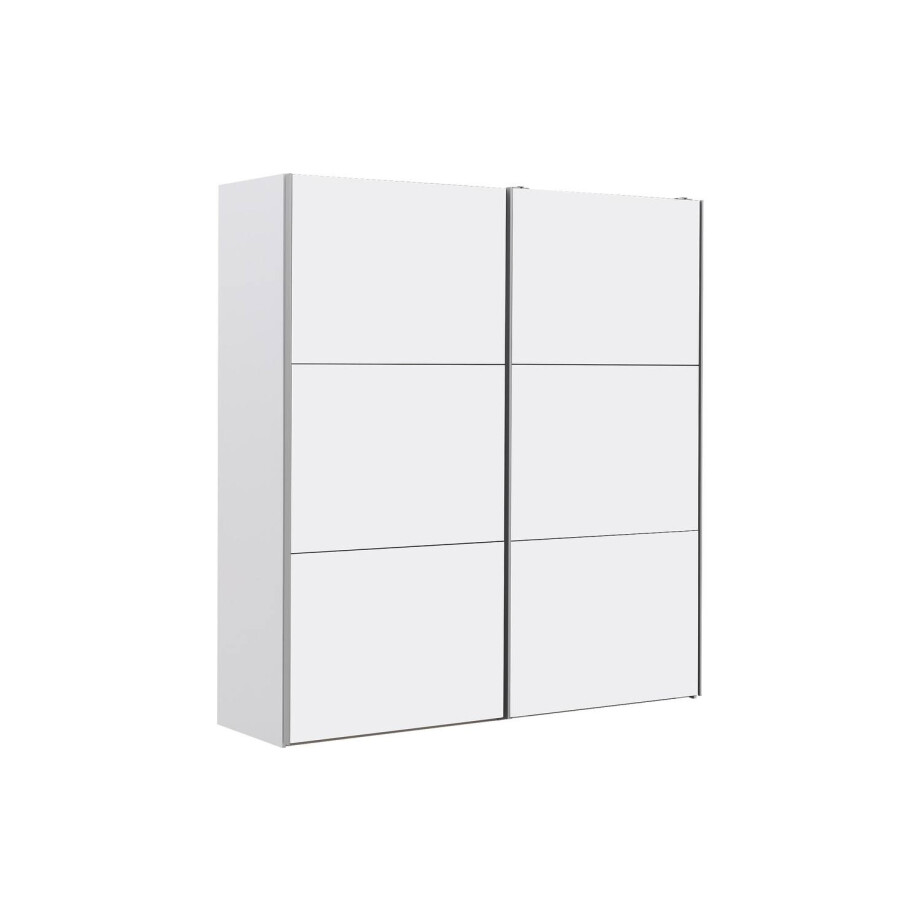 Goossens Kledingkast Easy Storage Sdk, 203 cm breed, 220 cm hoog, 2x 3 paneel schuifdeuren afbeelding 1