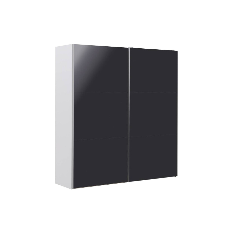 Goossens Kledingkast Easy Storage Sdk, 203 cm breed, 220 cm hoog, 2x 3 paneel schuifdeuren afbeelding 1