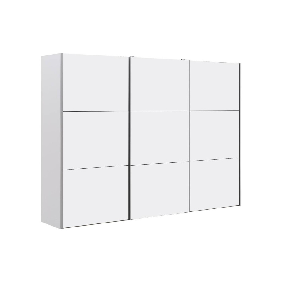 Goossens Kledingkast Easy Storage Sdk, 303 cm breed, 220 cm hoog, 3x 3 paneel schuifdeuren Goossens Kledingkast Easy Storage Sdk, 303 cm breed, 220 cm hoog, 3x 3 paneel schuifdeuren afbeelding 1