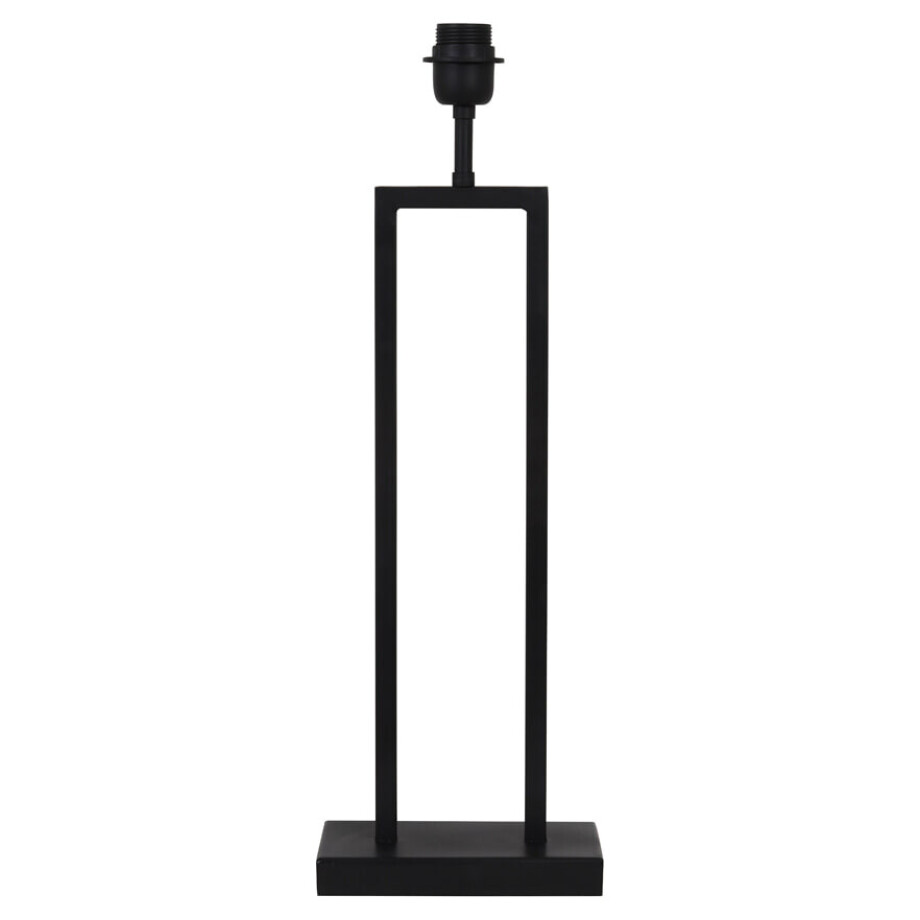 Light & Living Tafellamp 'Shiva' 55cm, kleur Mat Zwart (excl. kap) afbeelding 1