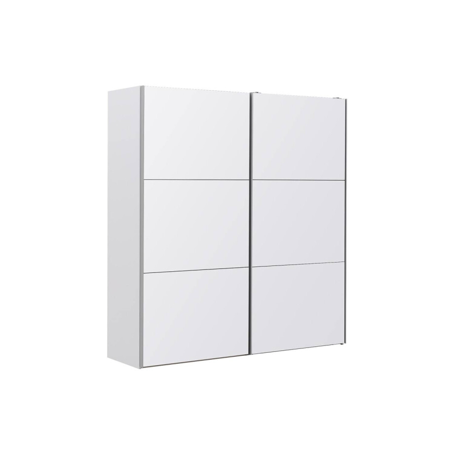 Goossens Kledingkast Easy Storage Sdk, 203 cm breed, 220 cm hoog, 2x 3 paneel glas schuifdeuren afbeelding 1