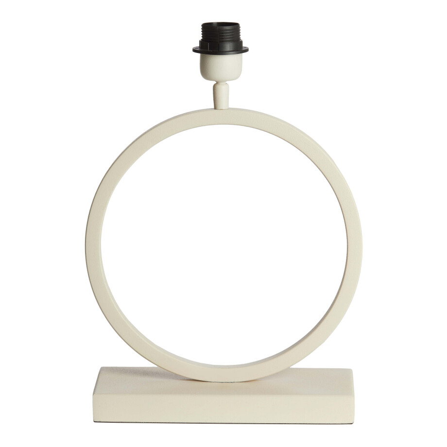 Light & Living Tafellamp 'Liva' 42cm, kleur Crème (excl. kap) afbeelding 1