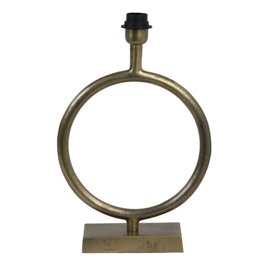 Light & Living Tafellamp 'Livu' 35cm, kleur Antiek Brons (excl. kap) Light & Living Tafellamp 'Livu' 35cm, kleur Antiek Brons (excl. kap) afbeelding 1